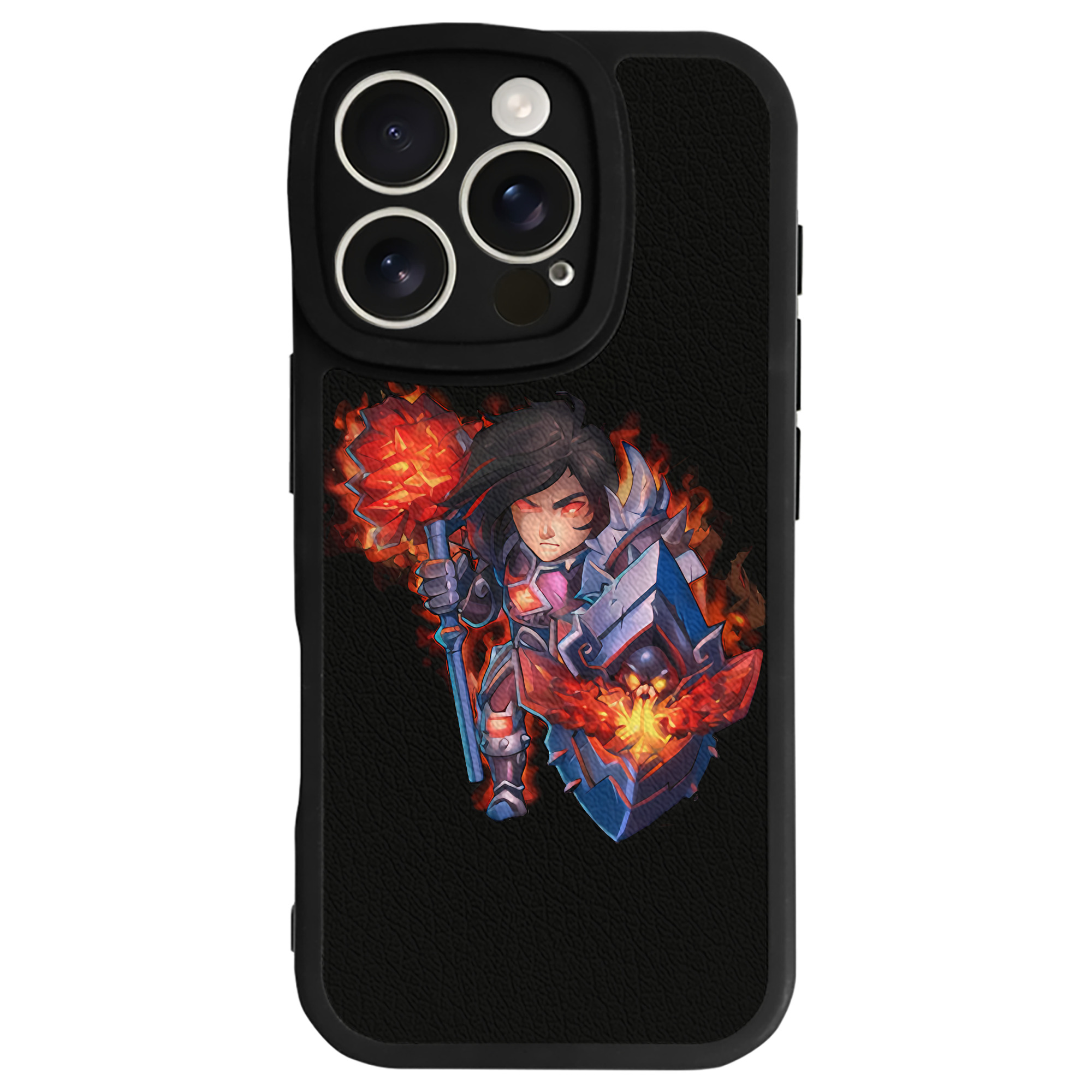 リーグ・オブ・レジェンド League of Legends LOL 【iPhone 16シリーズ対応】シリコンスマホケース（レザー調） 材質：シリコン